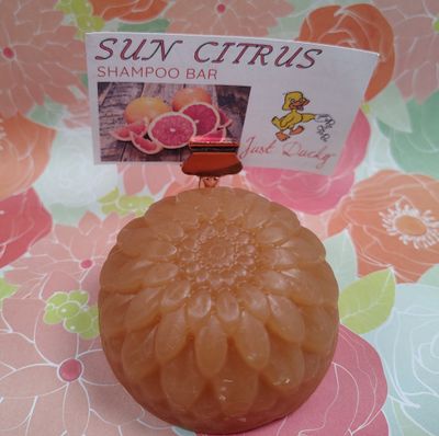 Citrus Sun Grapefruit &amp; Argan Oil Shampoo Bar Blossom