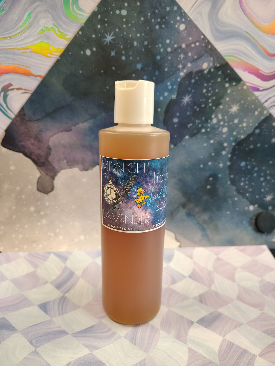 Midnight Lavender Liquid Soap 8oz Sm