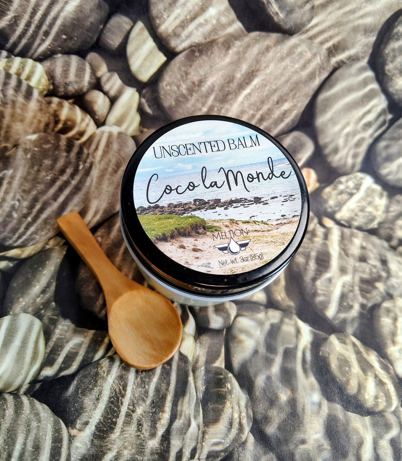 Coco la Monde Unscented Balm Glass Jar