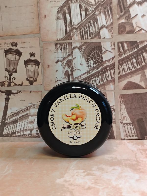 Smoky Vanilla Peach Cream