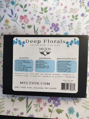 Deep Florals Natural Body Fragrance