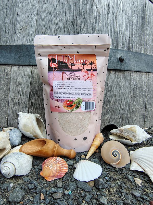 FlaMango Bath &amp; Shower Salts