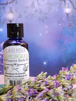Lavender Lemongrass All Purpose Body Oil Small