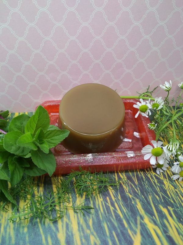 Original Herbal Jojoba Oil Shampoo Bar Large Puck