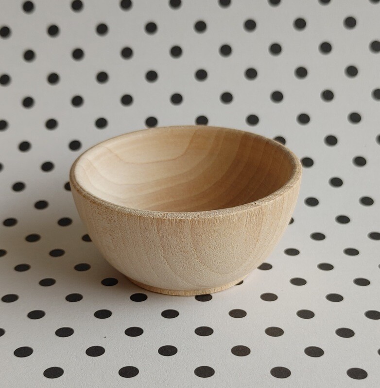 Wood Measuring Bowl Made in USA