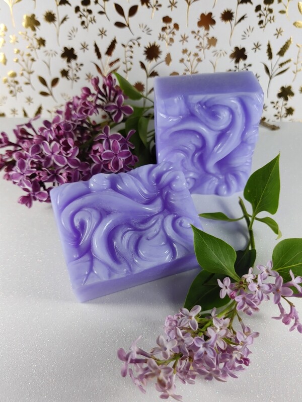 Miss Becky Lilac Soap Swirls