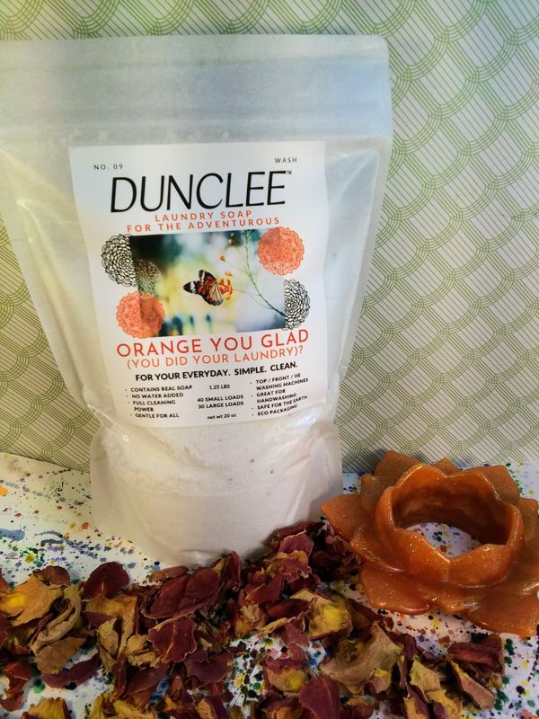 DUNCLEE® Laundry Orange You Glad 30-40 Loads