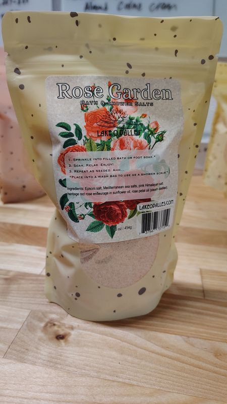 Rose Garden Bath &amp; Shower Salts