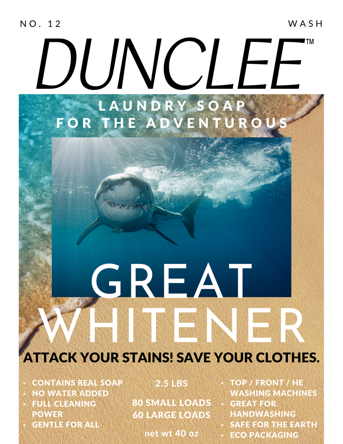 DUNCLEE® Laundry Great Whitener no. 12 Subscription