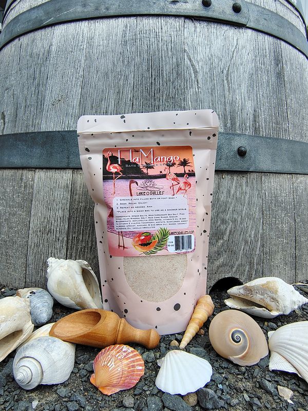 FlaMango Bath &amp; Shower Salts