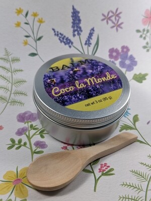 Coco la Monde Lavender Balm Round Tin