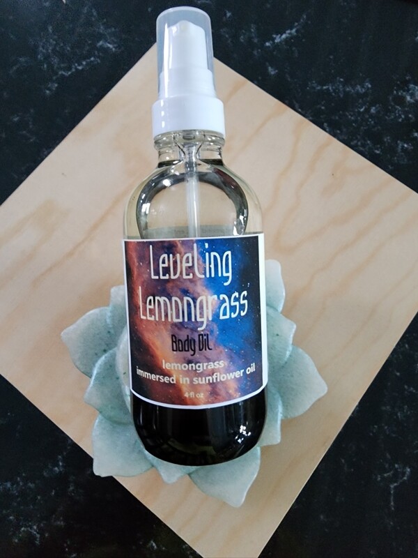 Leveling Lemongrass All Purpose Body Oil