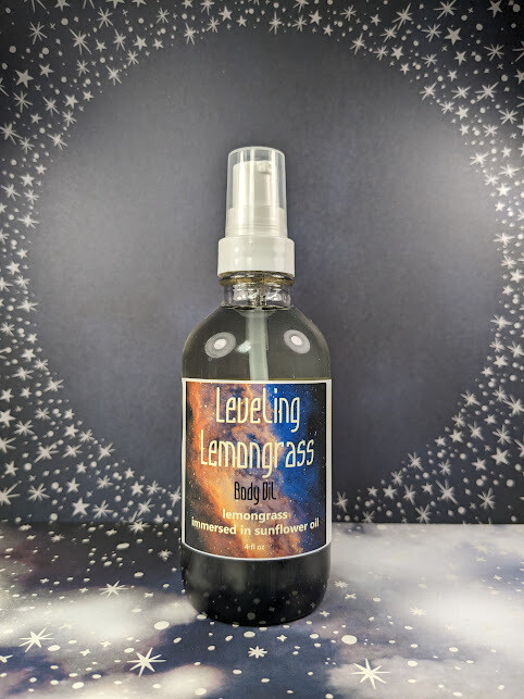 Leveling Lemongrass All Purpose Body Oil