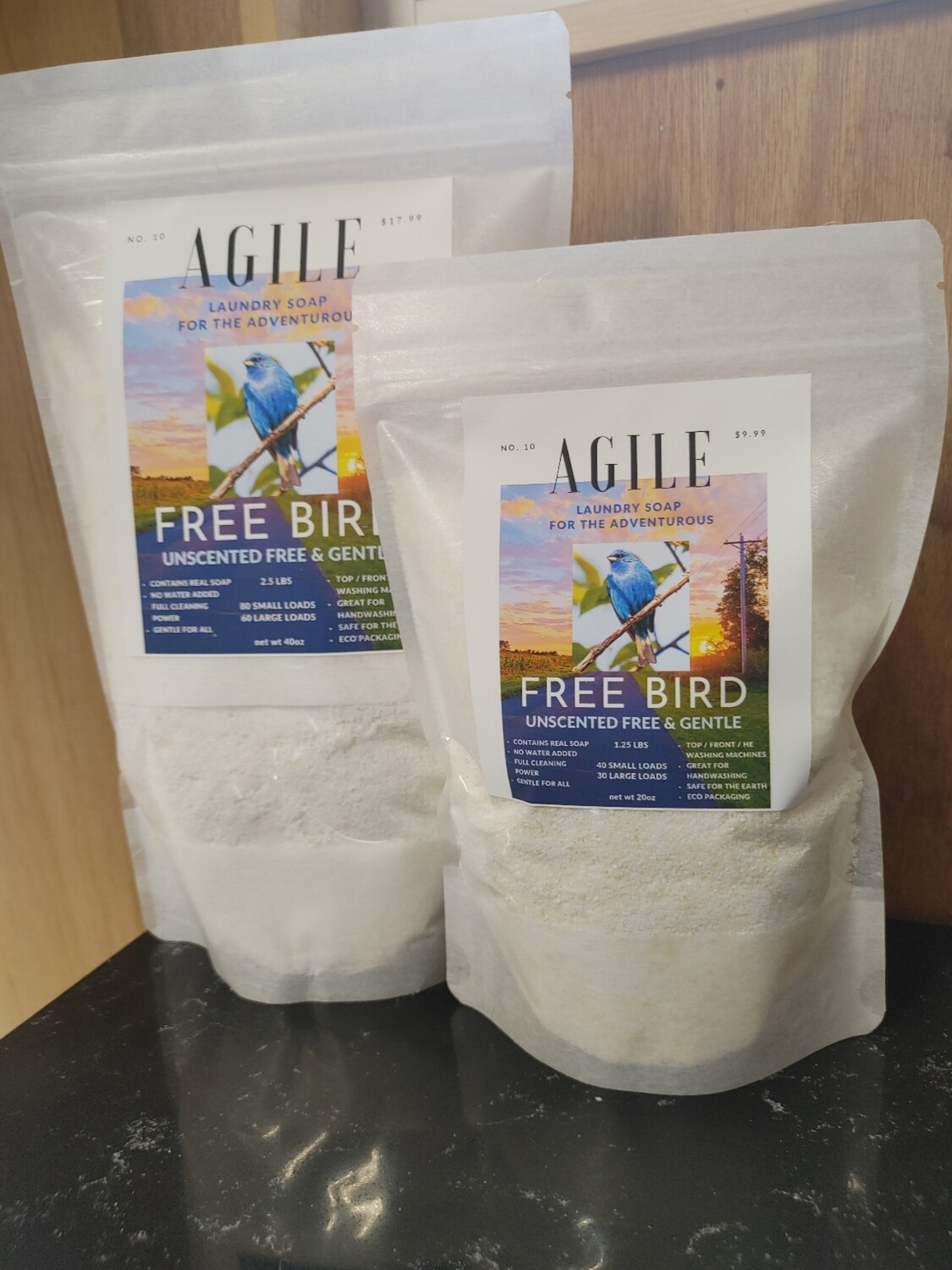 DUNCLEE® Laundry Free Bird Unscented 30-40 Loads Subscription