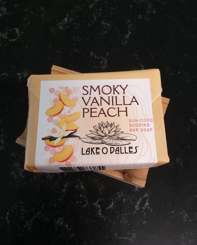 Smoky Vanilla Peach Bar Soap