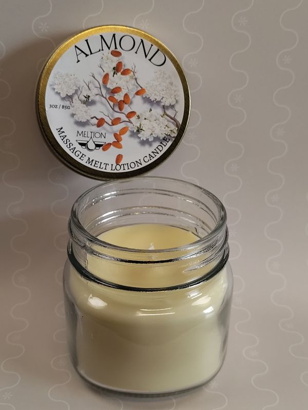 Almond Massage Melt Lotion Candle Sm