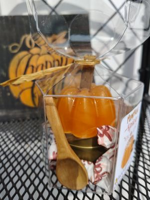 Pumpkin Spice Pumpkin Soap + Pumpkin Spice Massage Candle