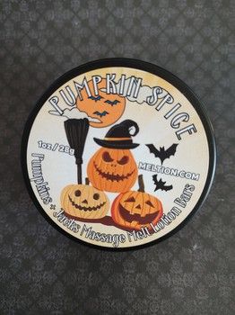 Pumpkin Spice Pumpkins &amp; Jacks Massage Melt Lotion Bars