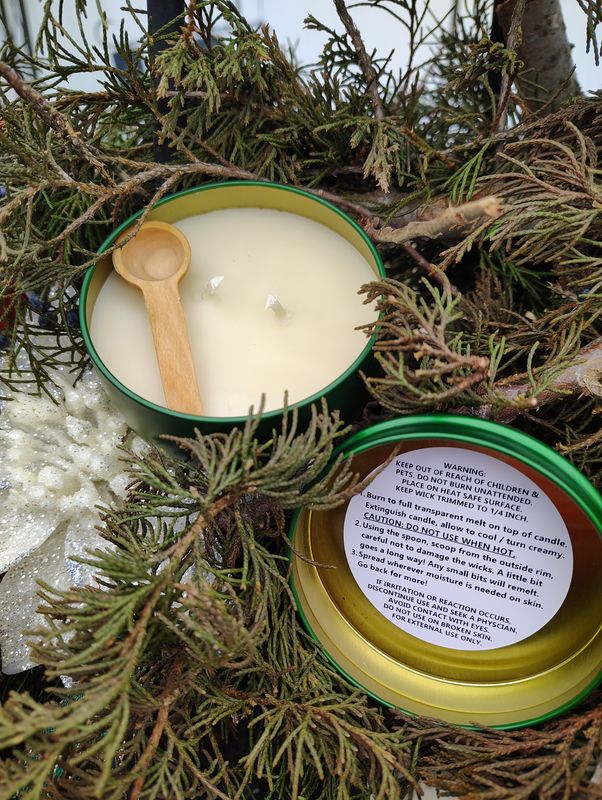 Evergreen Massage Lotion Candle 6oz