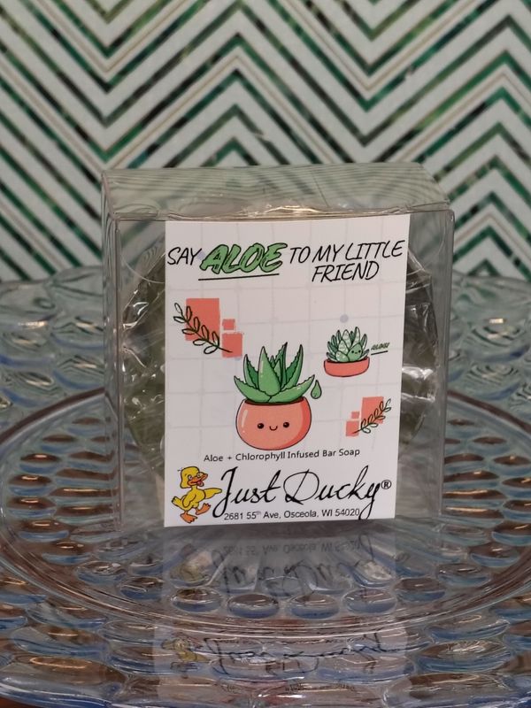 Say Aloe To My Little Friend Soap Cake