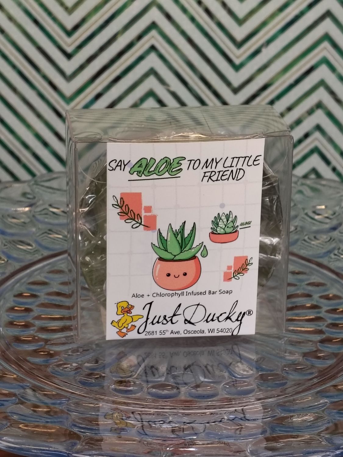 Say Aloe To My Little Friend Soap Cake