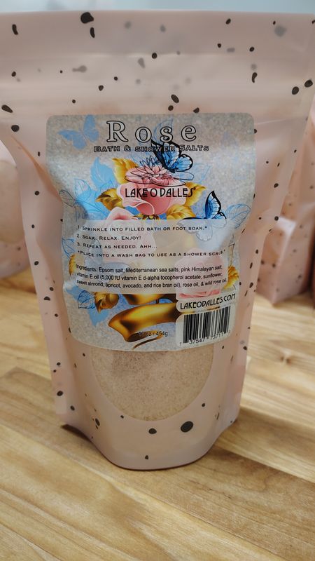 Rose Bath &amp; Shower Salts