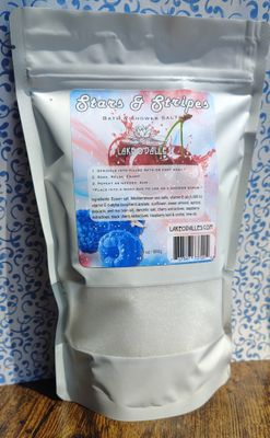 Stars &amp; Stripes Bath &amp; Shower Salts
