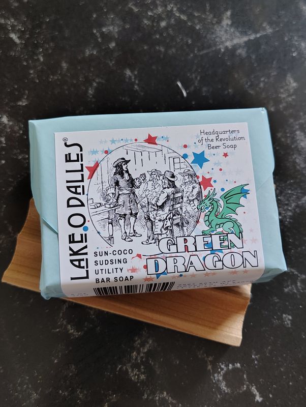 Green Dragon Patriot Beer Soap