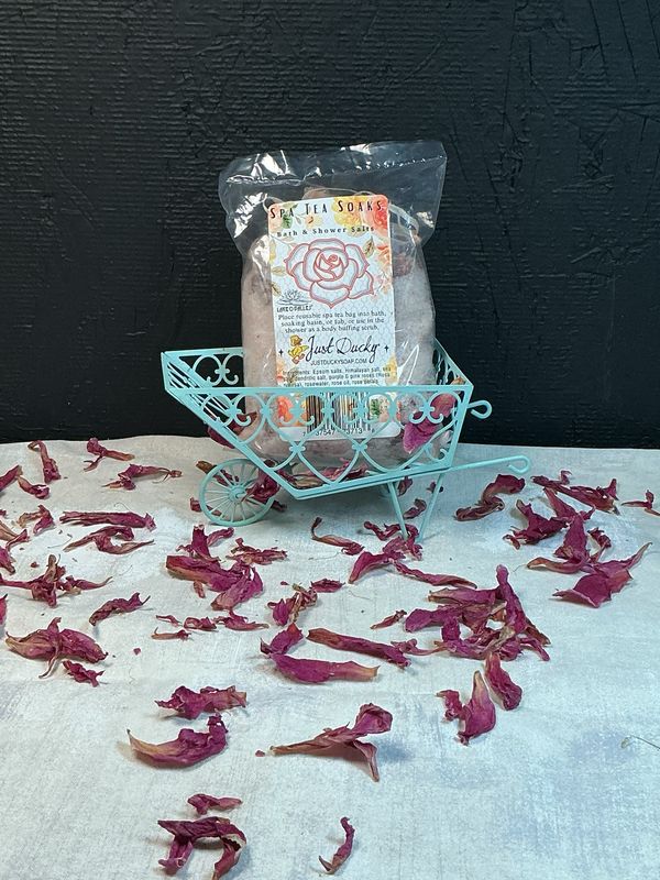 Rose Spa Tea Soaks Bath &amp; Shower Salts