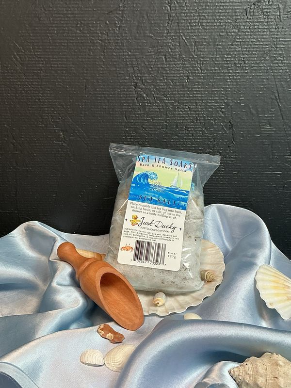 Sea Salt Spa Tea Soaks Bath &amp; Shower Salts