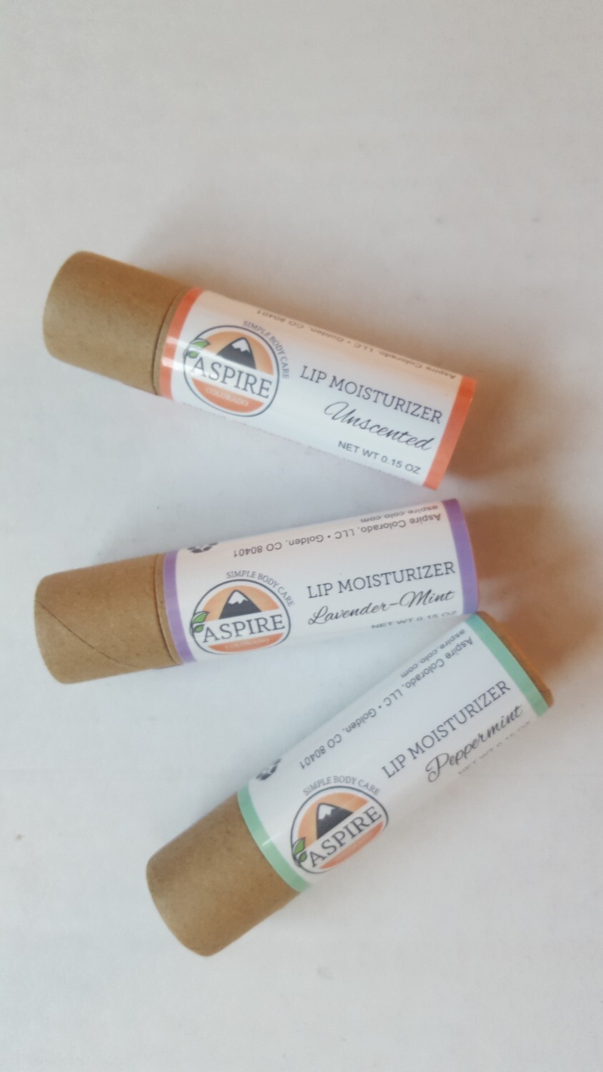 Lip Moisturizer, Cardboard Tube, 0.15 oz