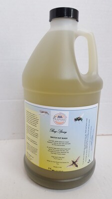 Bug Spray, Plastic Refill Jug, 1/2 gal