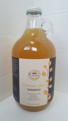 Colorado Gold Shampoo, 1/2 gal, Glass Jug