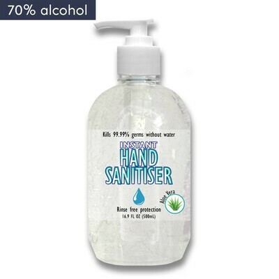 Hand Sanitiser 500ml (70% Alcohol content) Hand Sanitiser 500ml (70% Alcohol content)