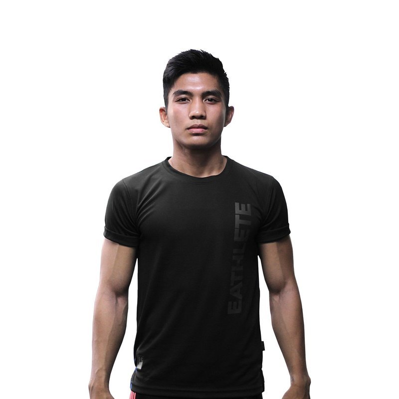 Ladies Premium Microfiber Sports T-shirt Black Ladies Premium Microfiber Sports T-shirt Black
