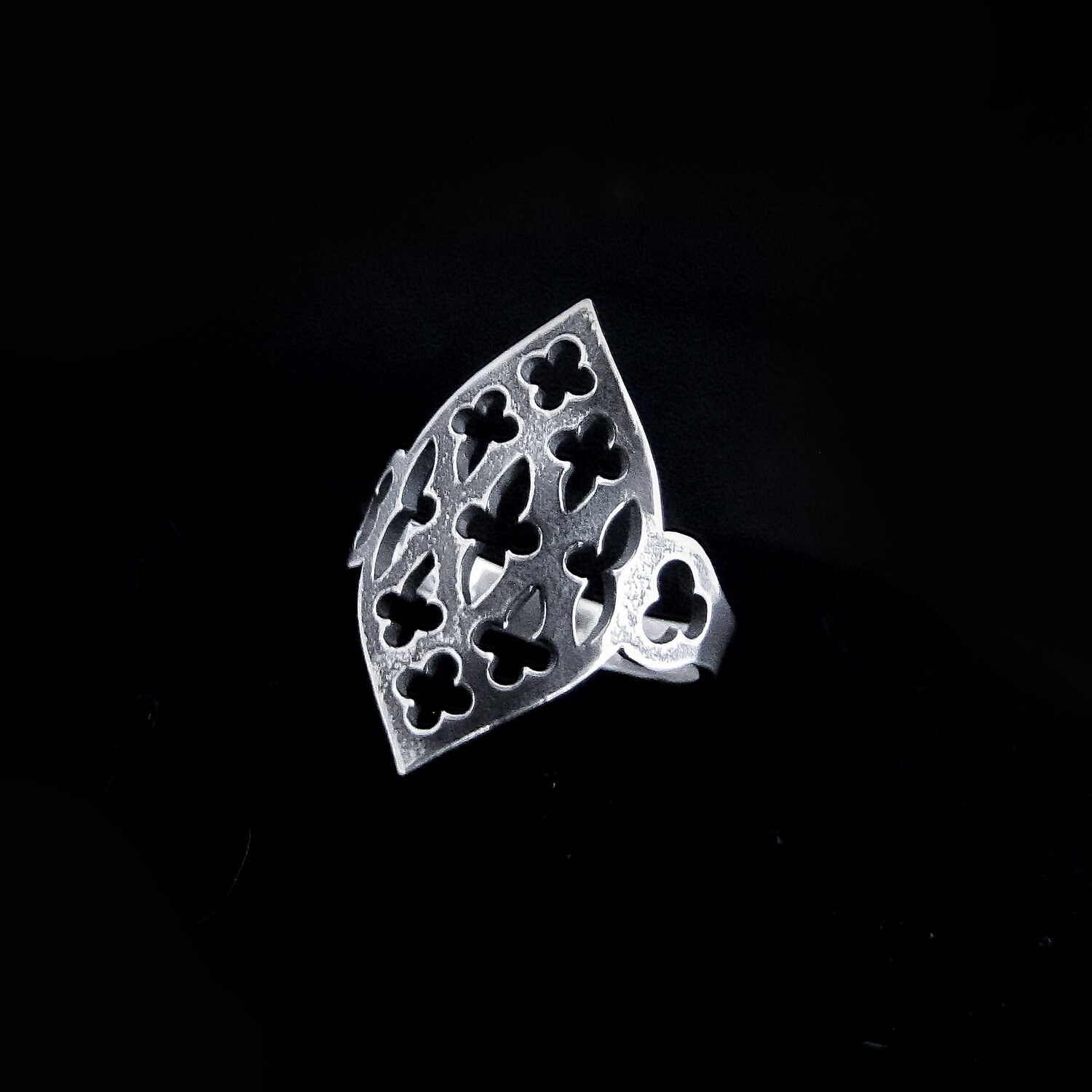 Attic Shadows - Silver Midi Ring