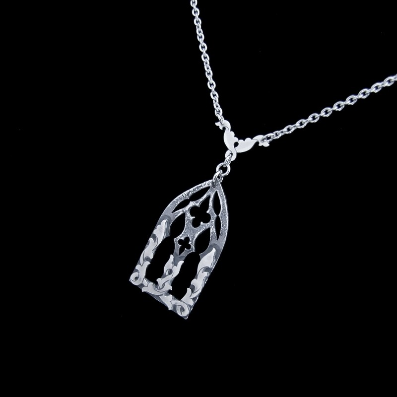 Eternal Entrance - Silver Necklace