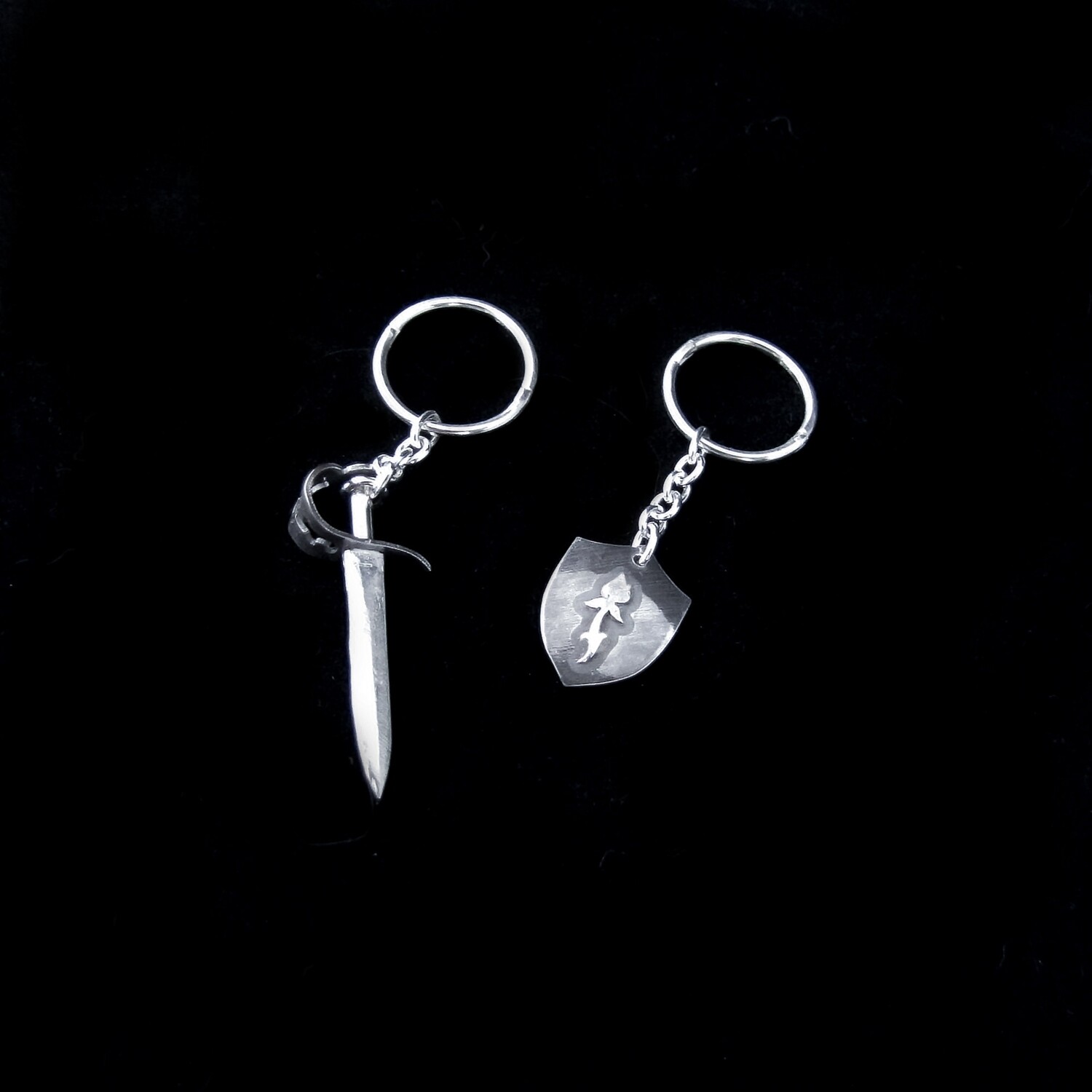 House of Thorn - Sword &amp; Shield Earrings (Single or Pair)