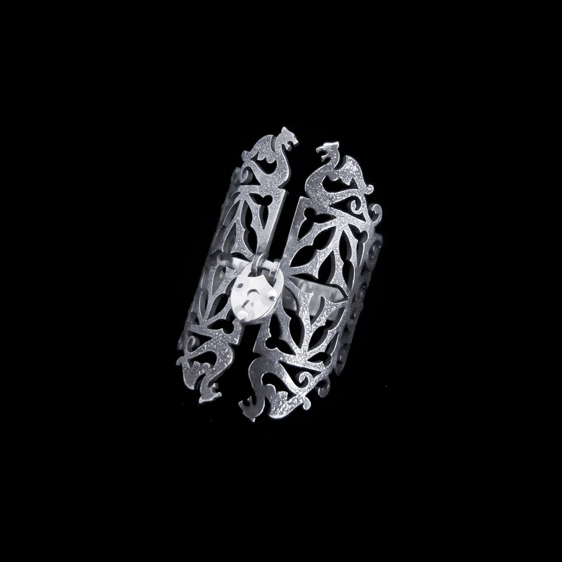 Cemetery Gates - Silver Ring