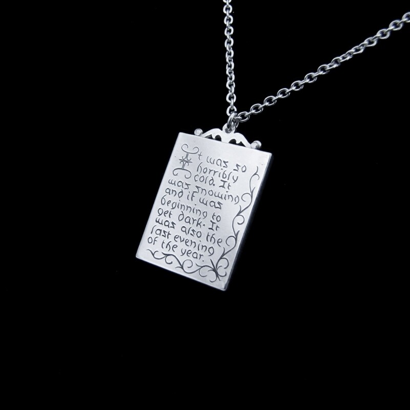 Lost Leaf - Silver Locket Necklace