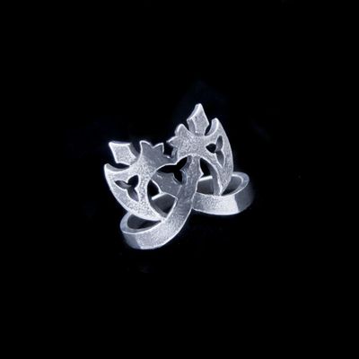 The Arsenal - Silver Axes Ring