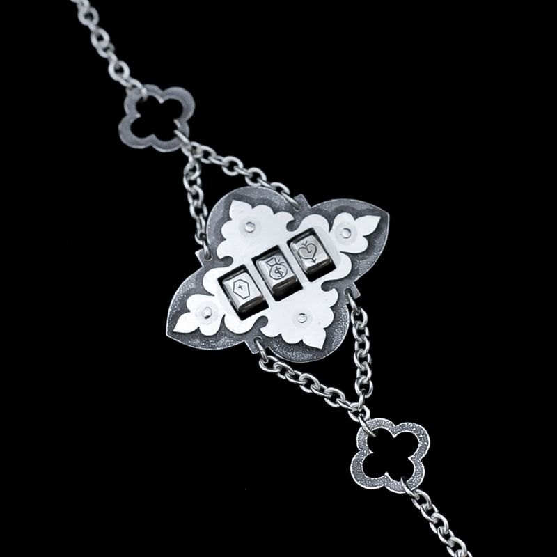 Fortune Teller - Silver Fidget Bracelet