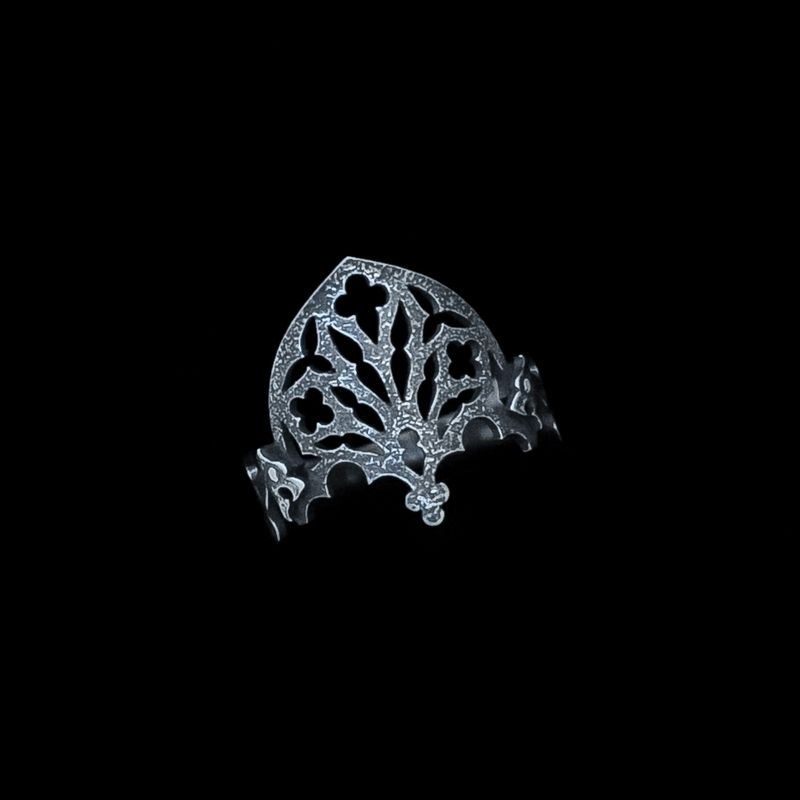 Nocturnal Vault - Silver Ring