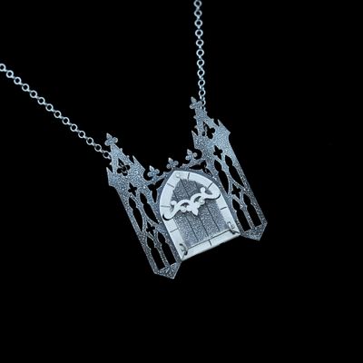 Pont-Levis - Silver Locket Necklace