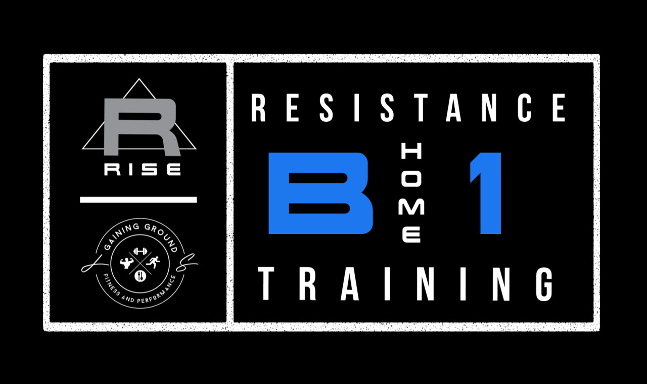 BHOME1 RESISTANCE TRAINING COACHING (12 WEEKS)