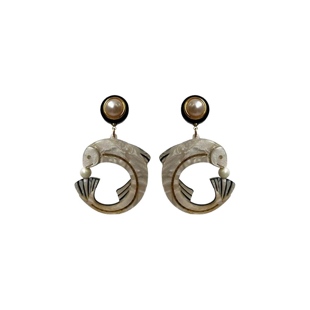 Pisces Earrings – Mother-of-Pearl