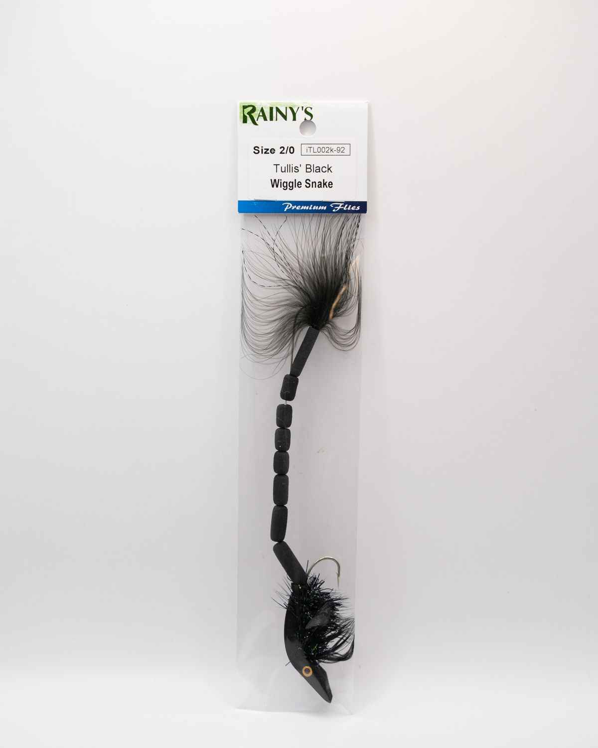 Wiggle Snake, Colour: Black, Size: 2/0