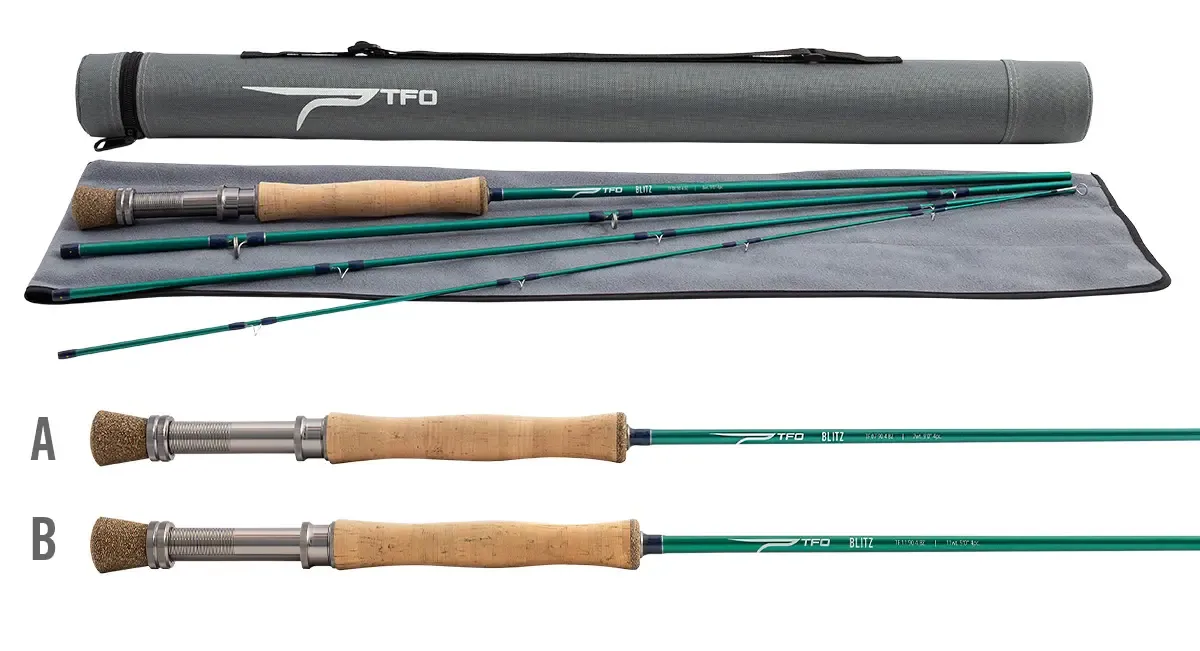 Temple Fork Outfitters - Blitz Rod w/ Case