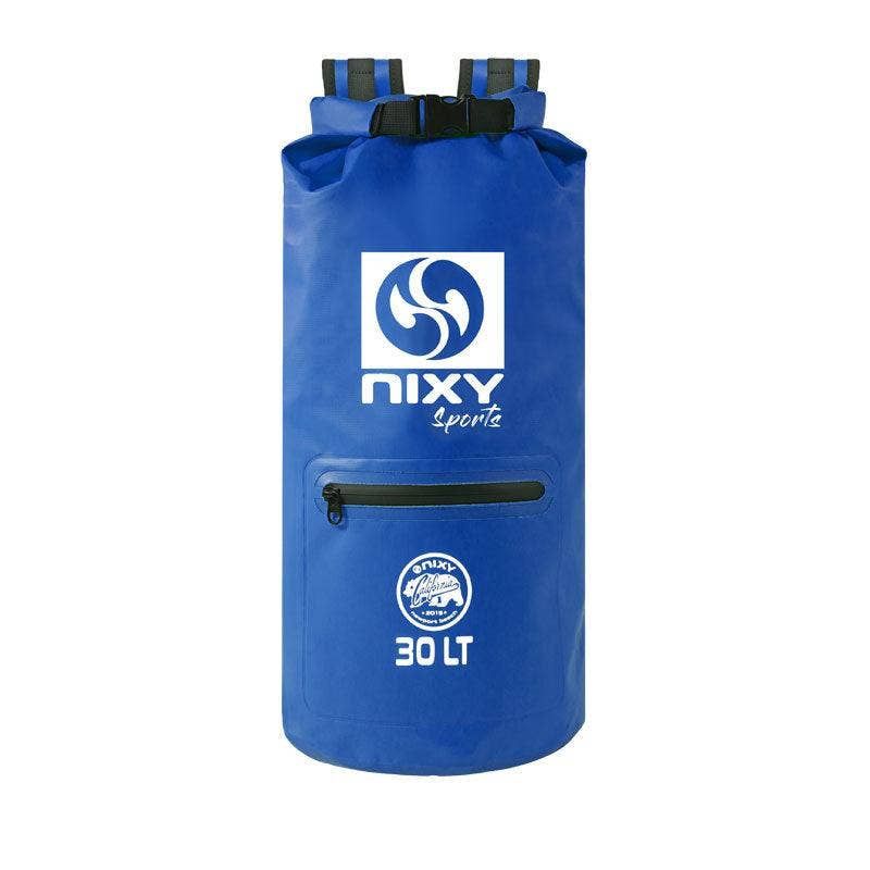 NIXY 30L Waterproof Dry Bag: Blue / 30L