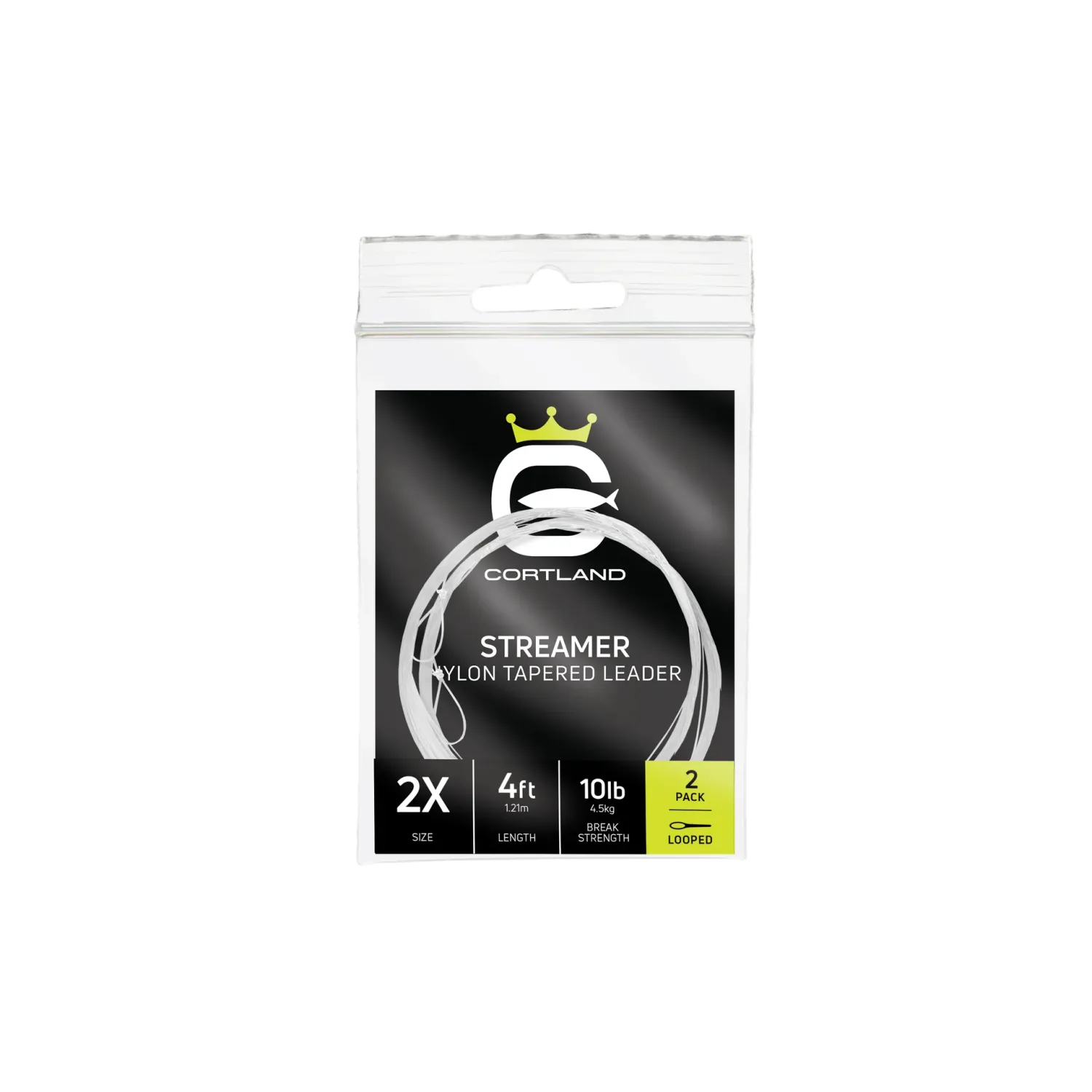 Streamer Nylon Tapered Leader